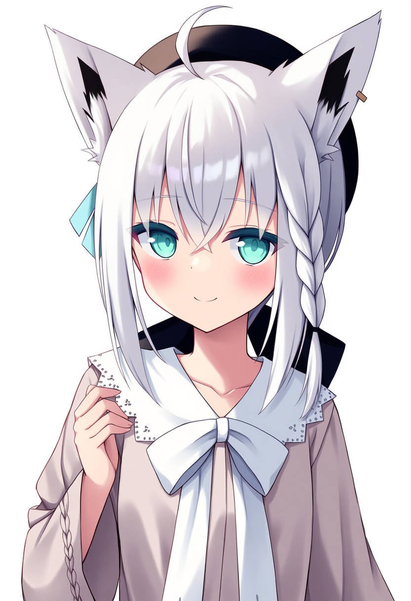 An image depicting shirakami fubuki (street)