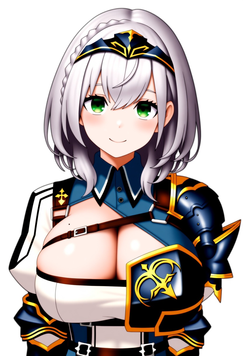 An image depicting shirogane noel (1st costume)