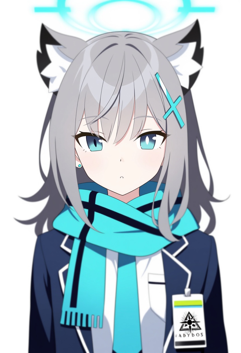 An image depicting shiroko (blue archive)