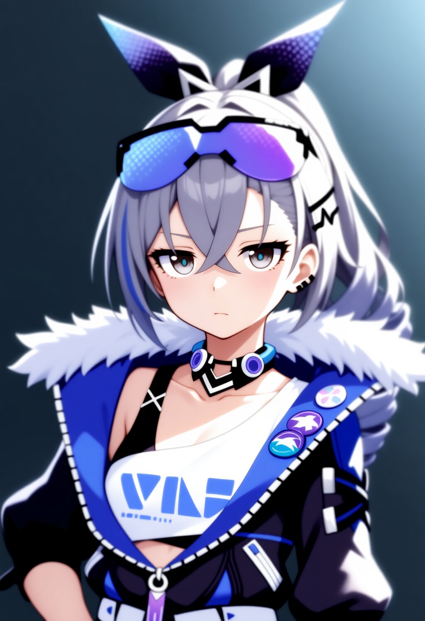 An image depicting silver wolf (honkai: star rail)