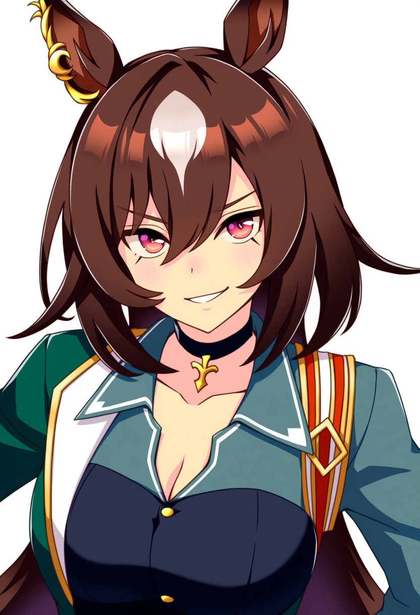 An image depicting sirius symboli (umamusume)
