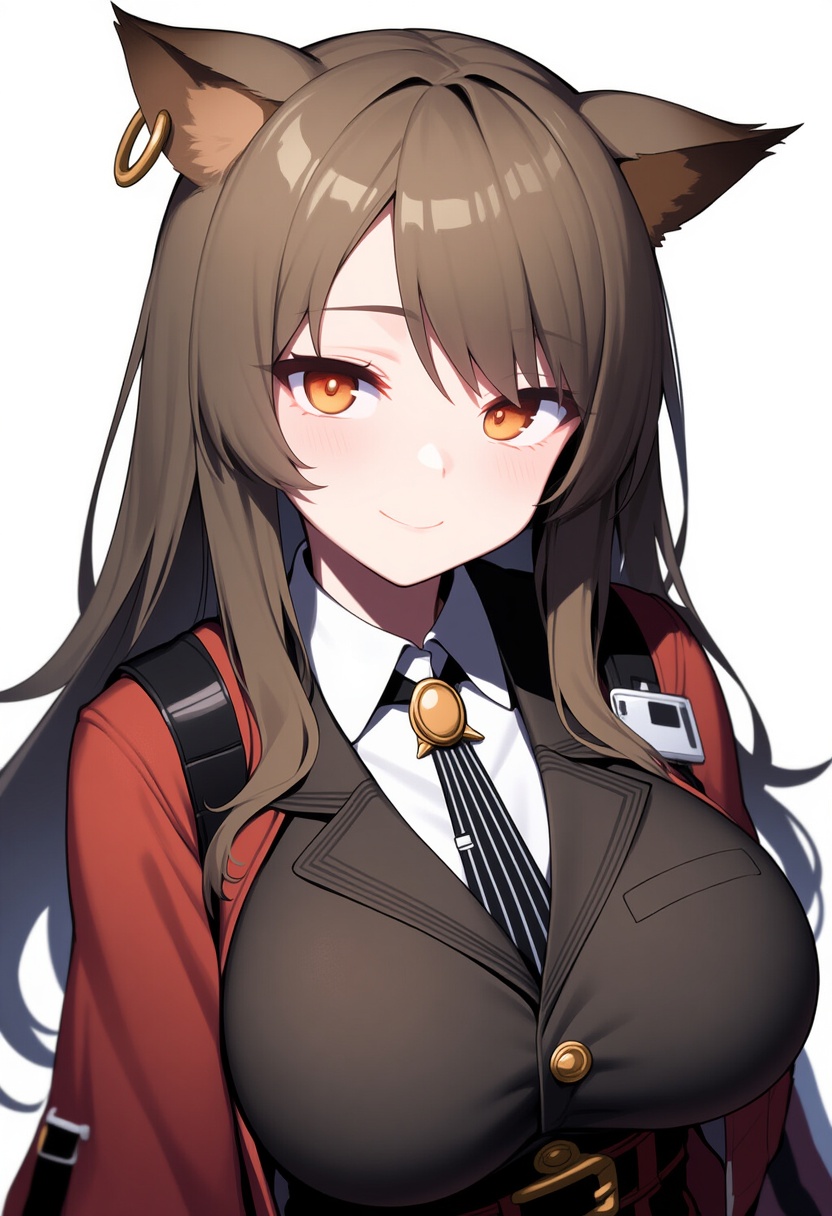 An image depicting skyfire (arknights)