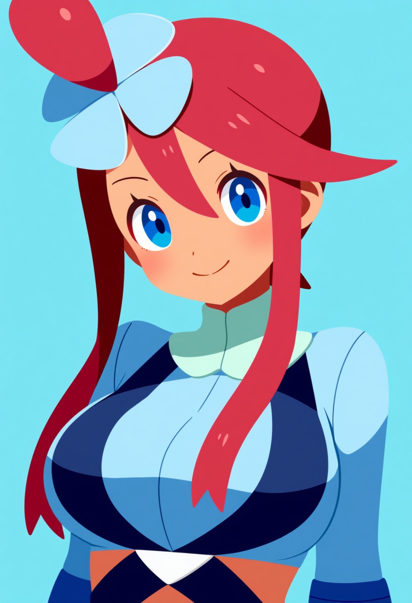 An image depicting skyla (pokemon)