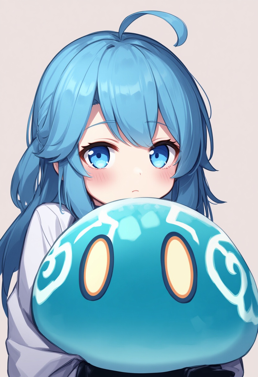 An image depicting slime (genshin impact)