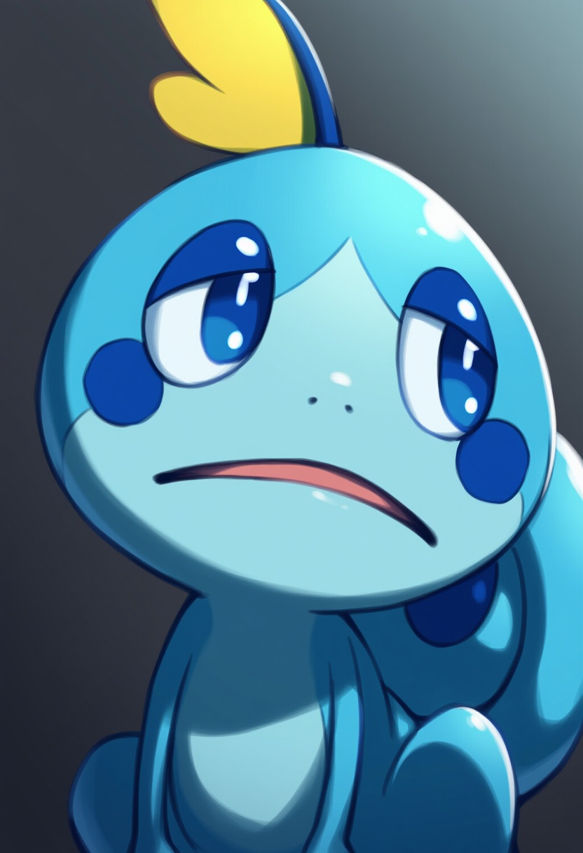 An image depicting sobble