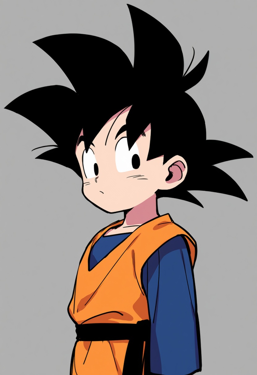 An image depicting son goten