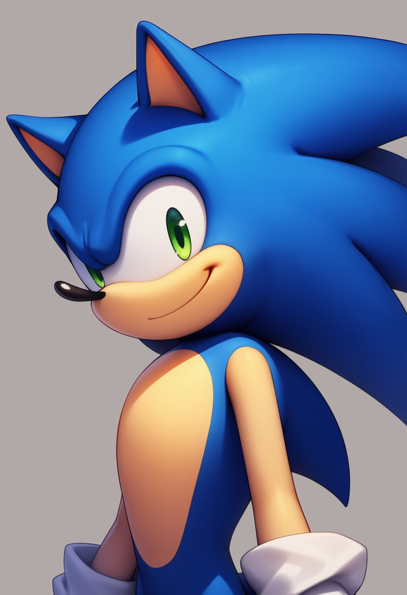 An image depicting sonic the hedgehog