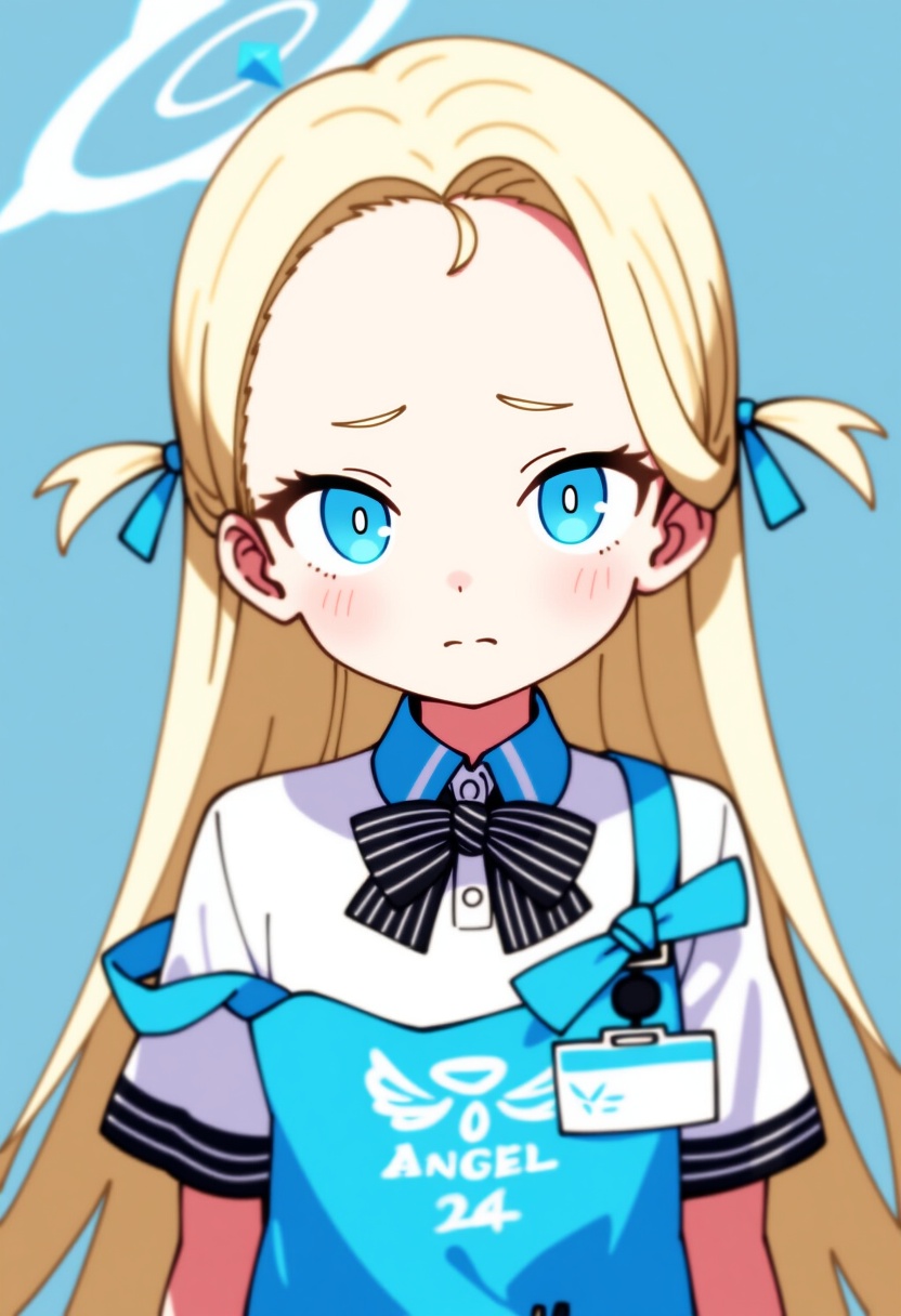 An image depicting sora (blue archive)