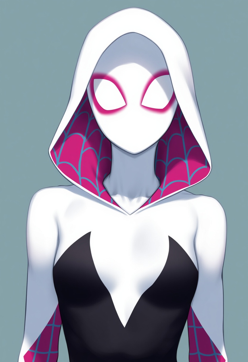 An image depicting spider-gwen