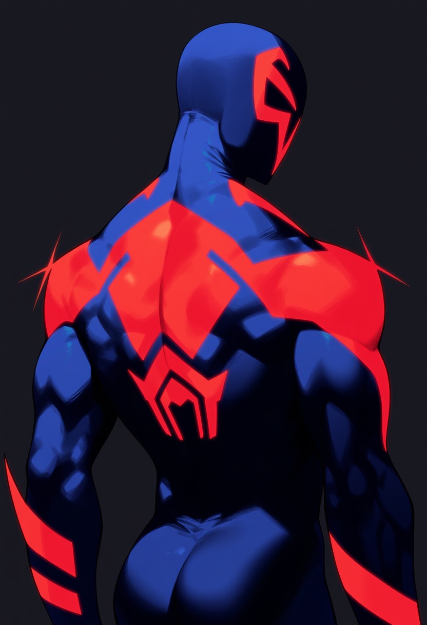 An image depicting spider-man (2099)
