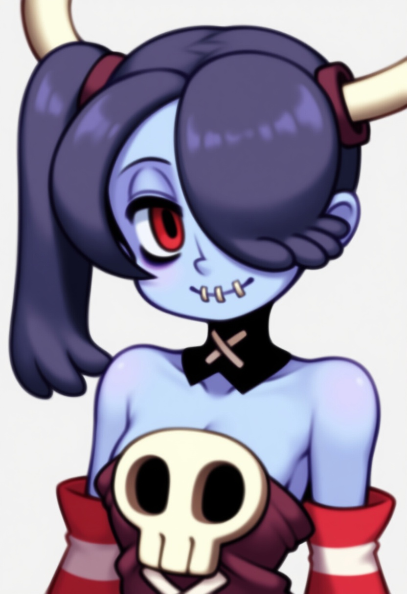 An image depicting squigly (skullgirls)