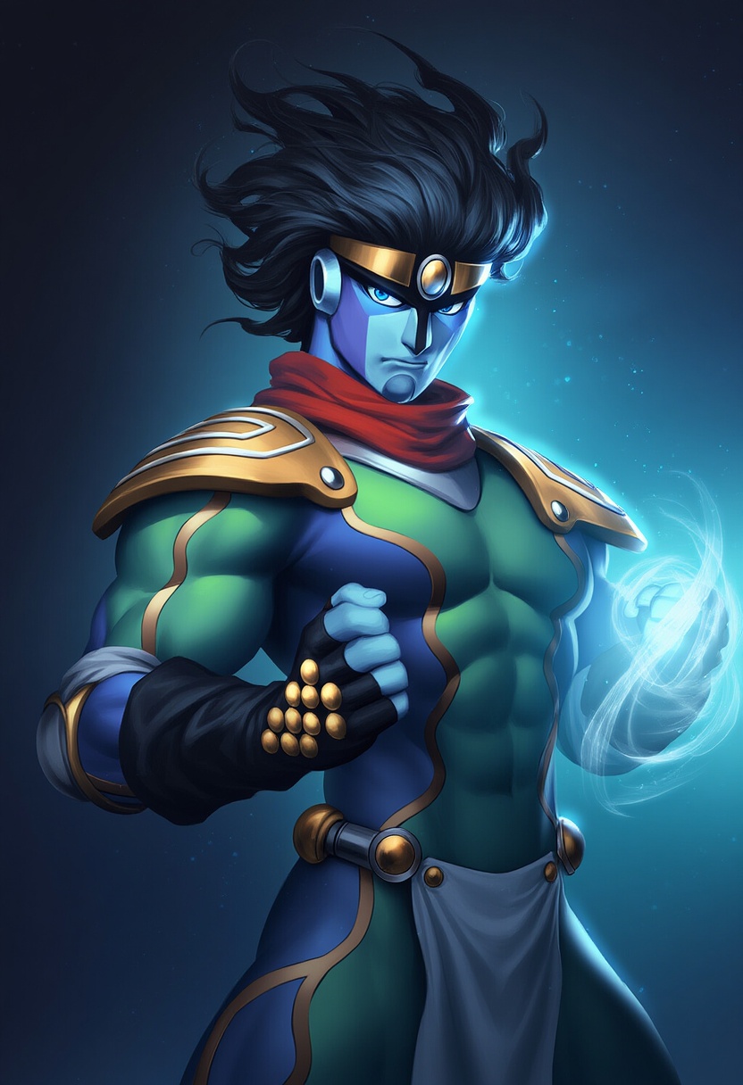 An image depicting star platinum