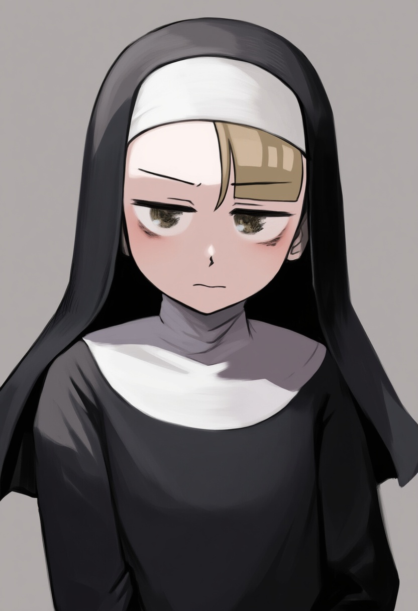 An image depicting strict nun (diva)