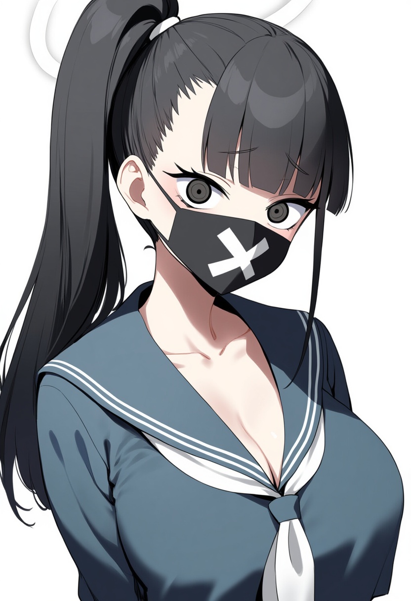 An image depicting sukeban (smg) (blue archive)