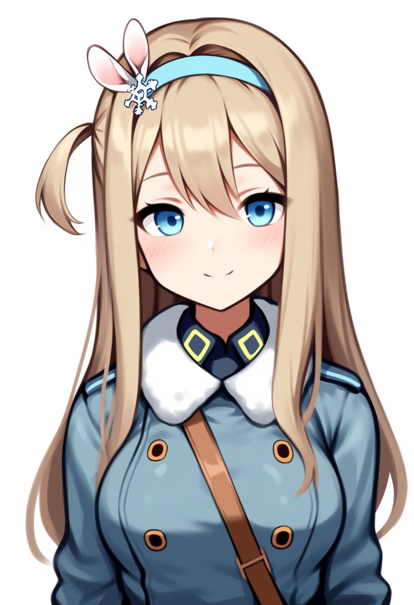 An image depicting suomi (girls' frontline)