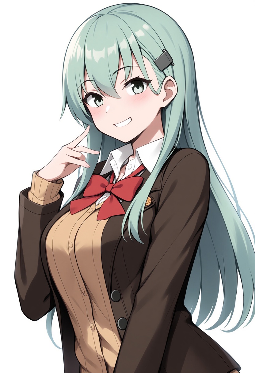 An image depicting suzuya kai ni (kancolle)