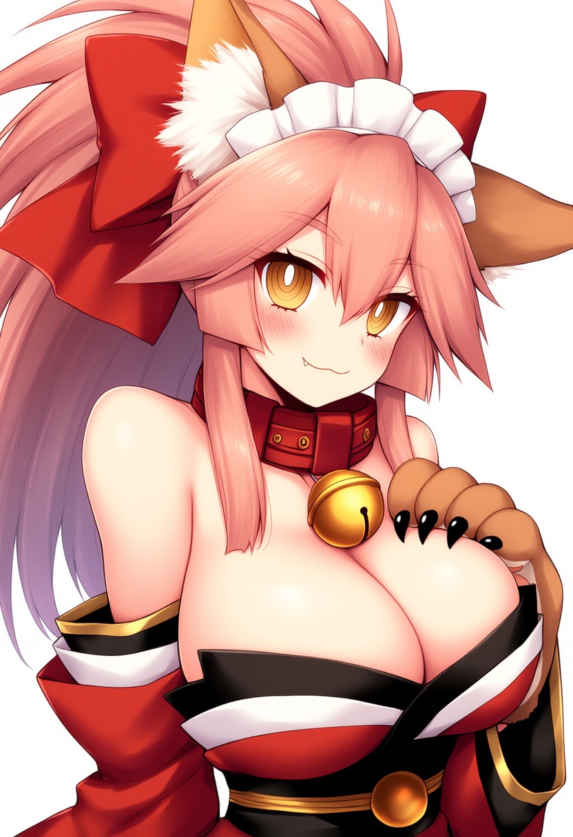 An image depicting tamamo cat (fate)