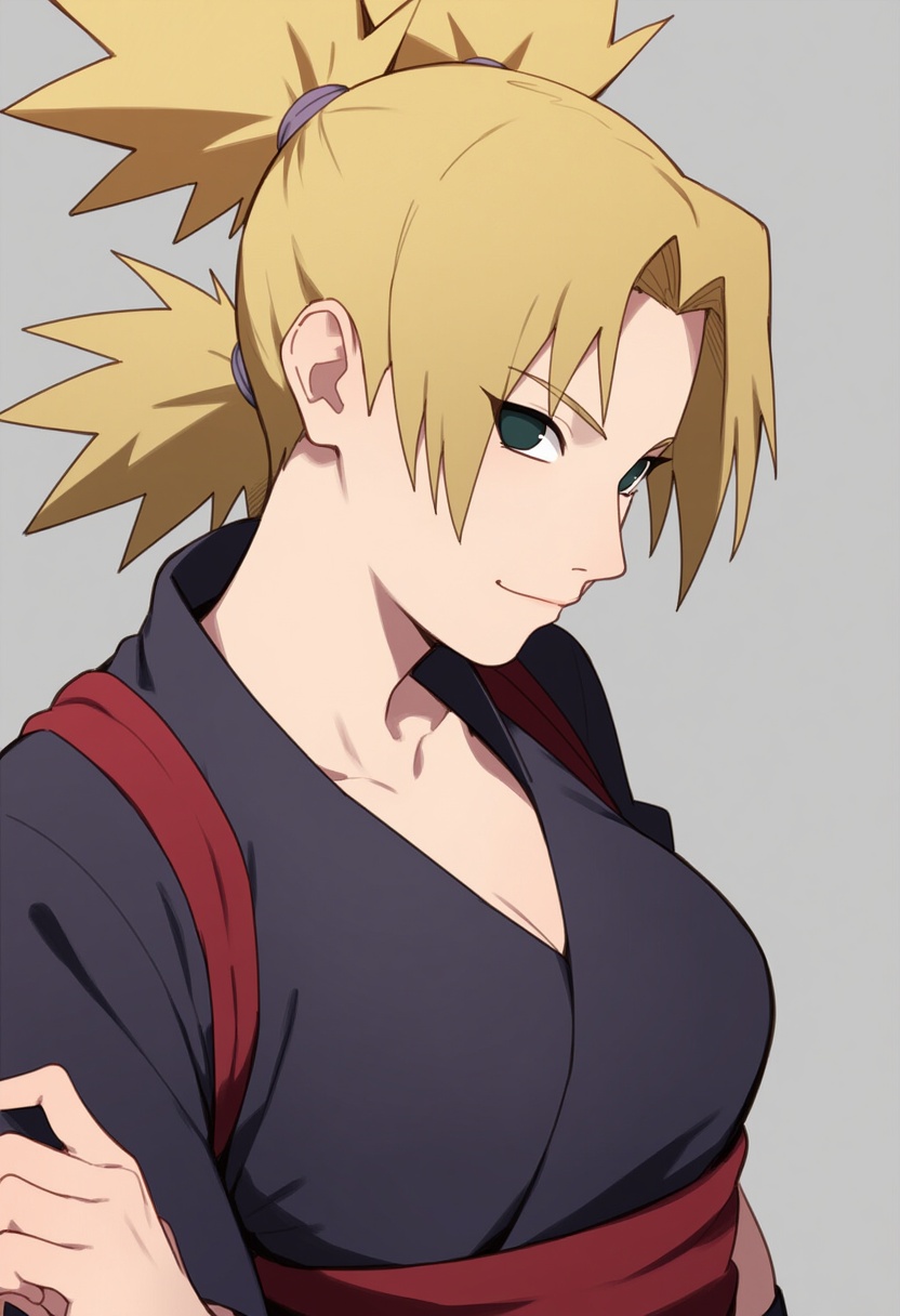 An image depicting temari (naruto)