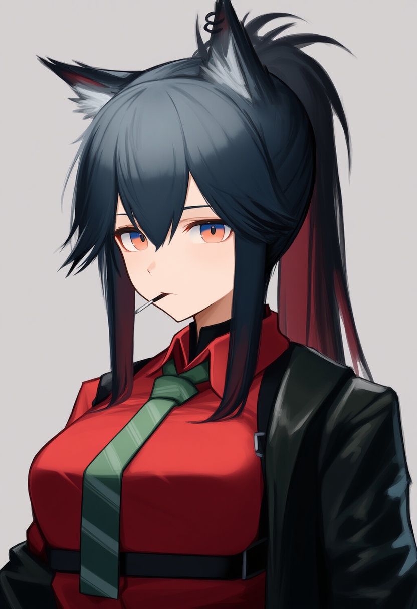 An image depicting texas (willpower) (arknights)