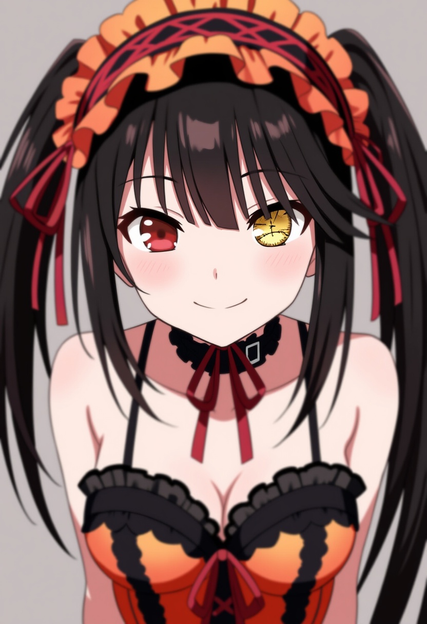 An image depicting tokisaki kurumi