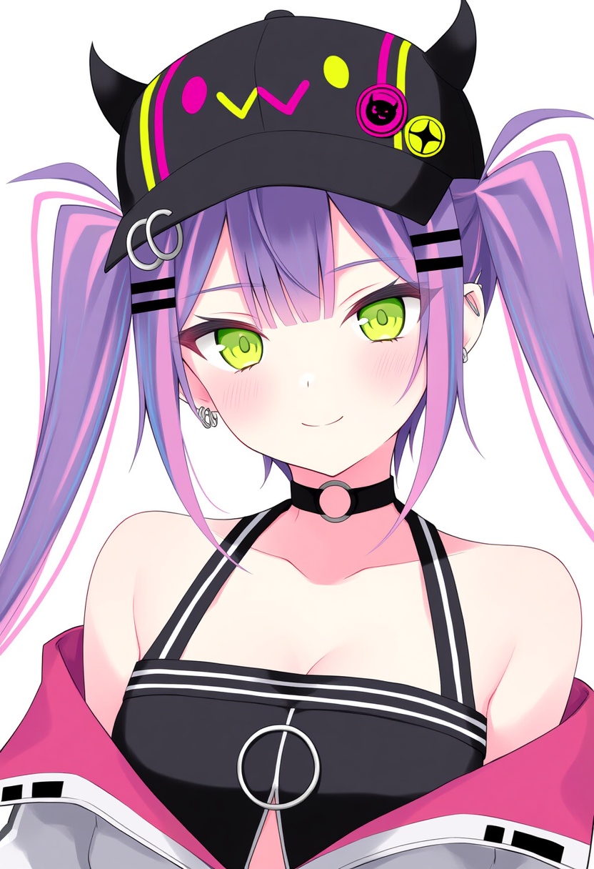 An image depicting tokoyami towa (1st costume)