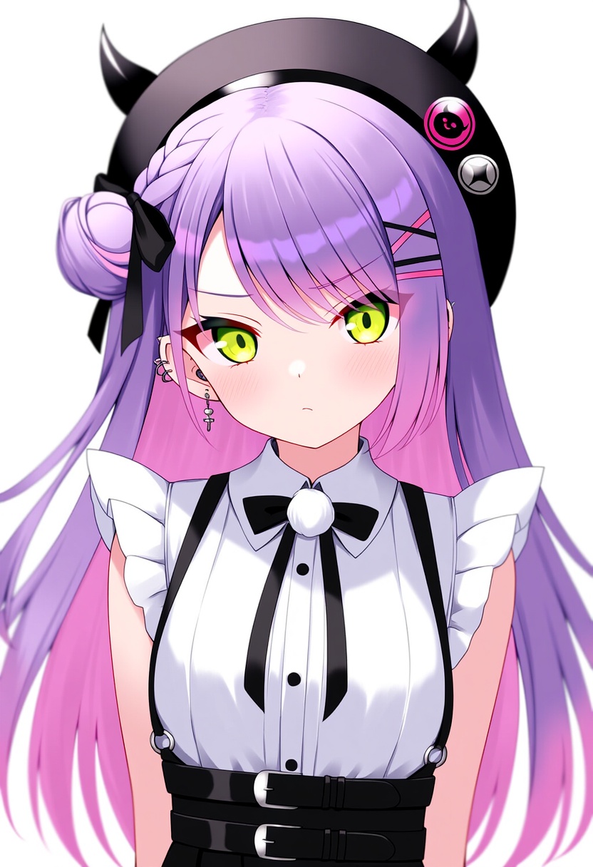 An image depicting tokoyami towa (jirai kei)