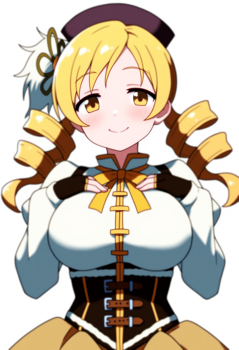 An image depicting tomoe mami (magical girl)