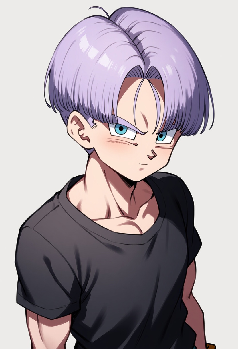 An image depicting trunks (dragon ball)