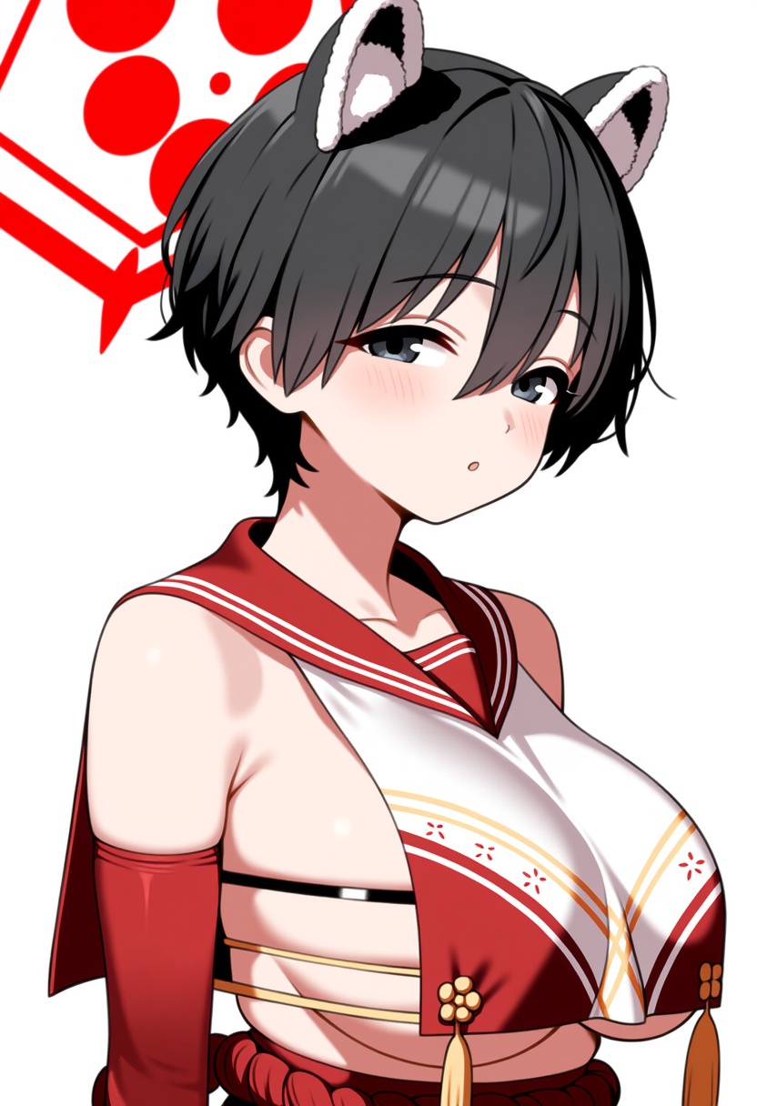 An image depicting tsubaki (blue archive)