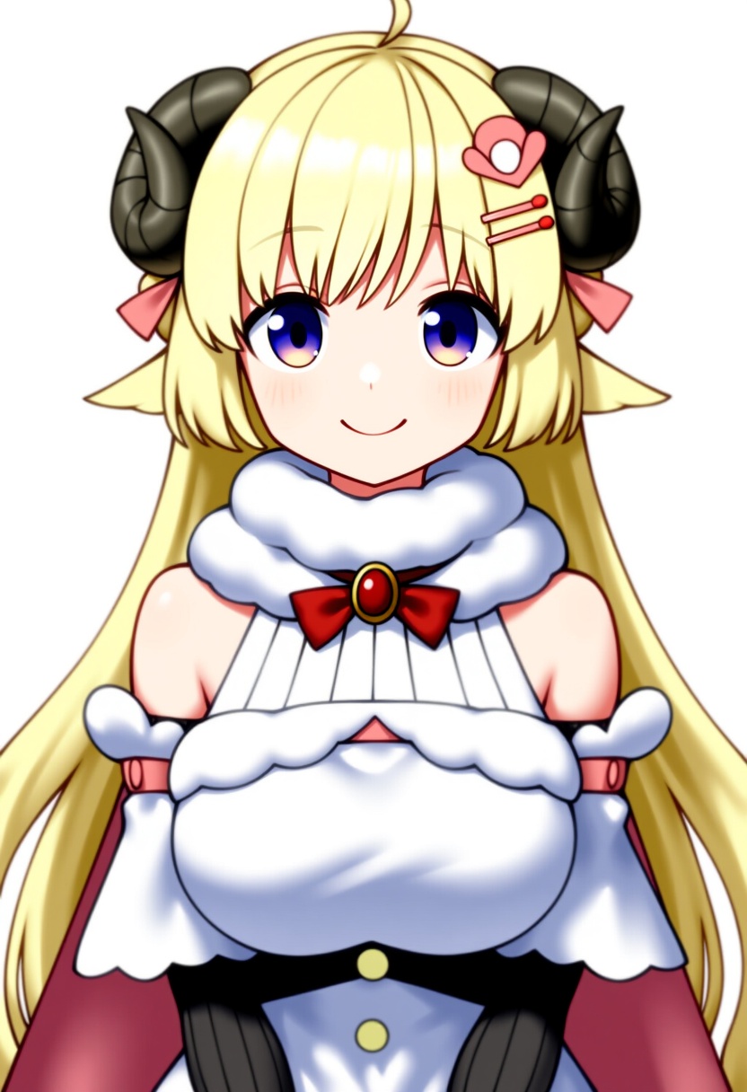 An image depicting tsunomaki watame (1st costume)