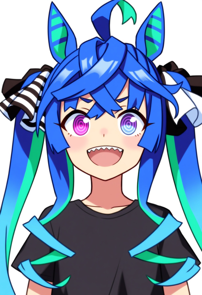 An image depicting twin turbo (umamusume)