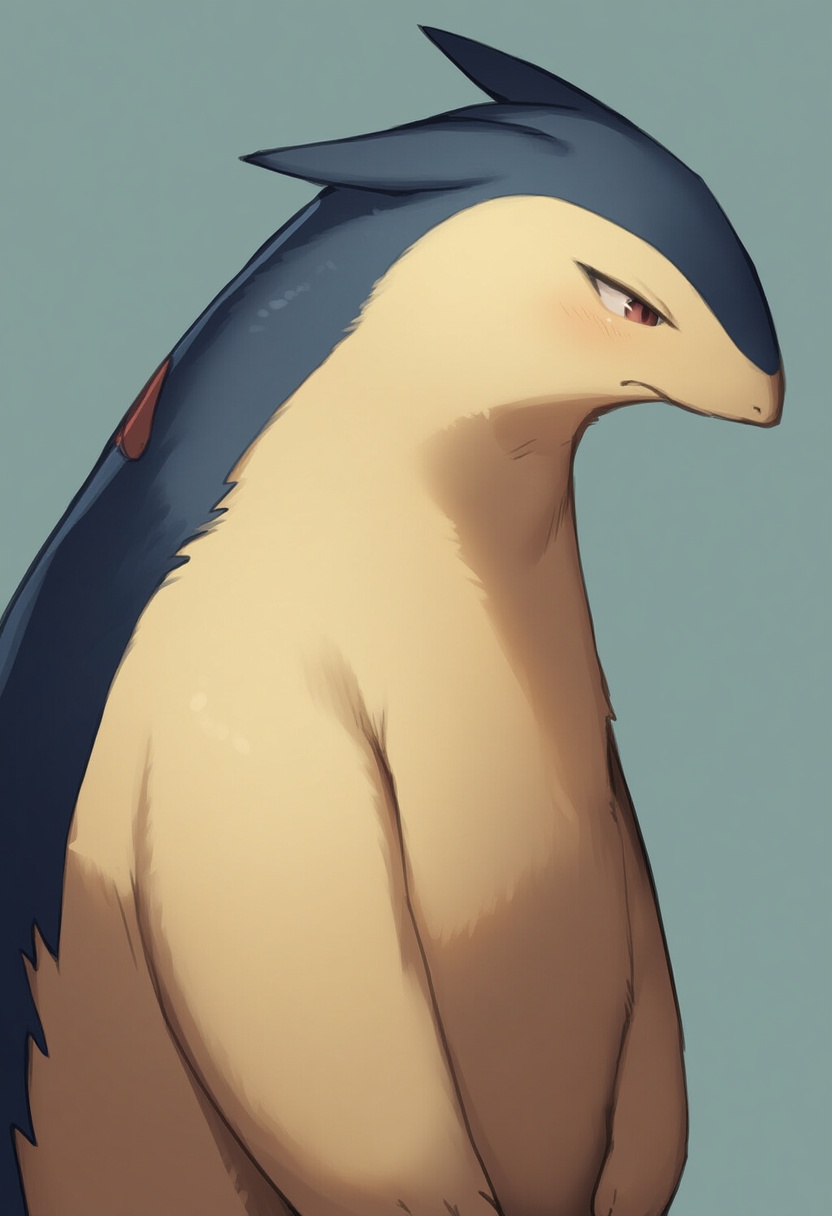 An image depicting typhlosion
