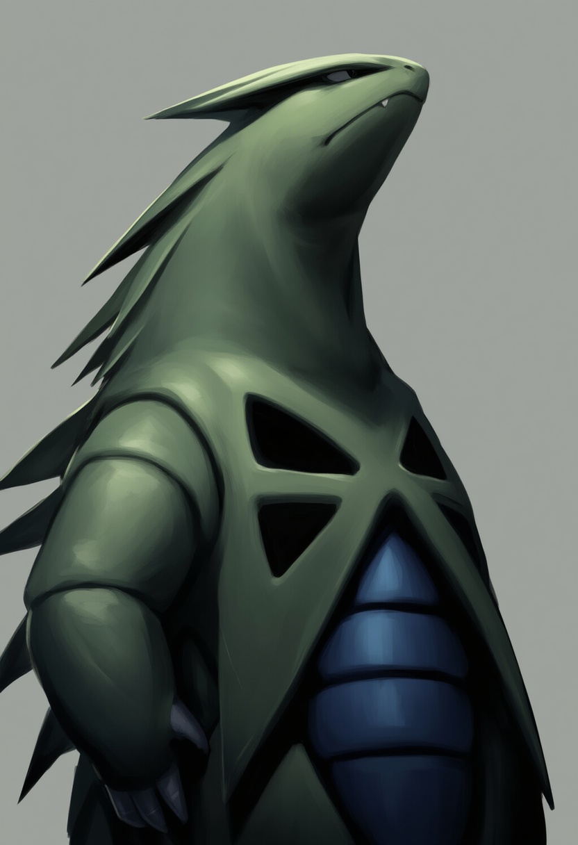 An image depicting tyranitar