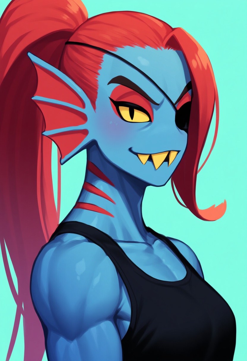 An image depicting undyne