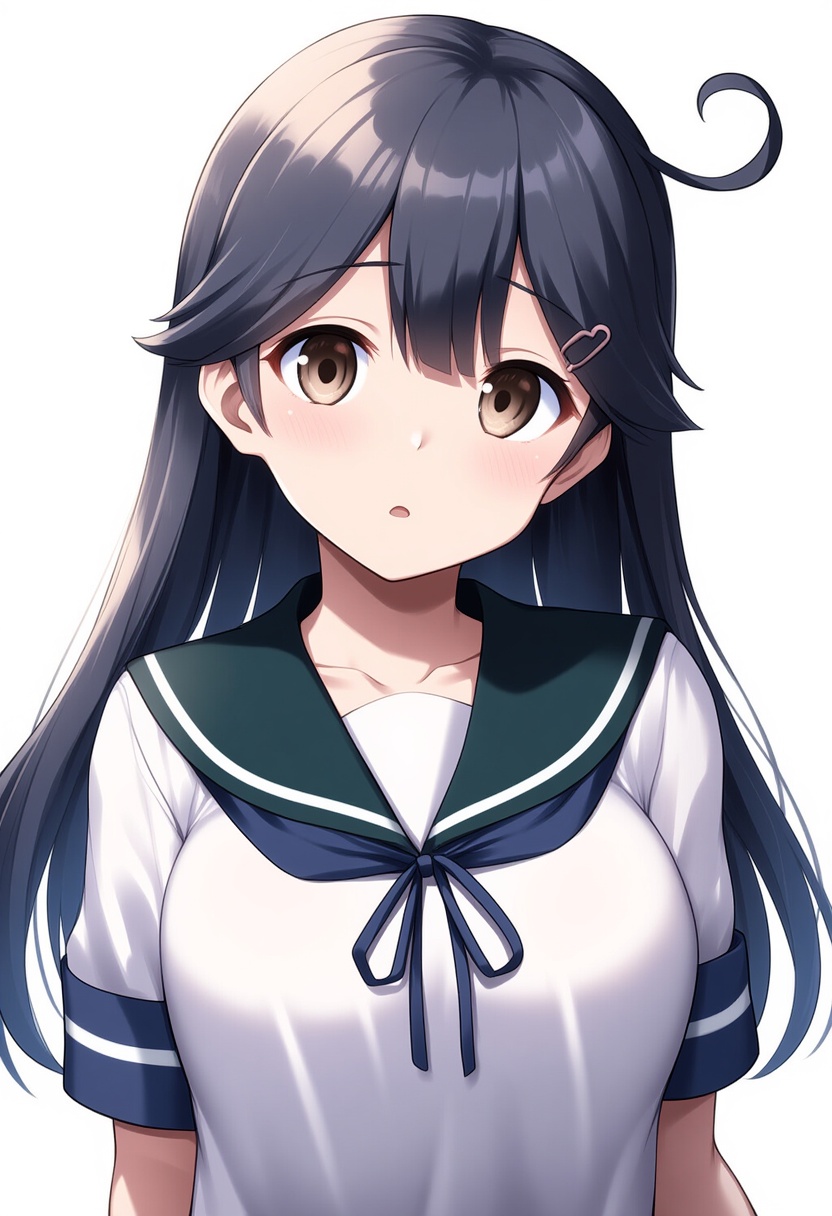 An image depicting ushio (kancolle)
