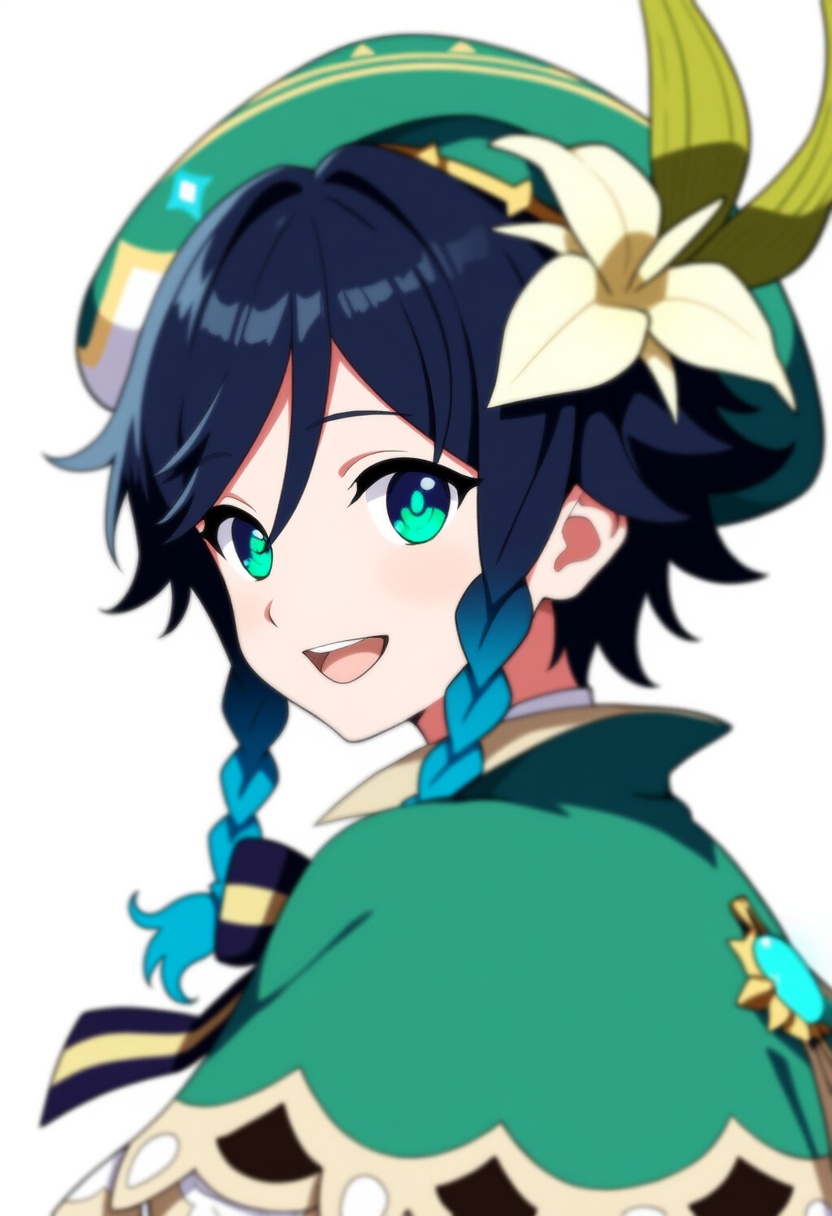An image depicting venti (genshin impact)