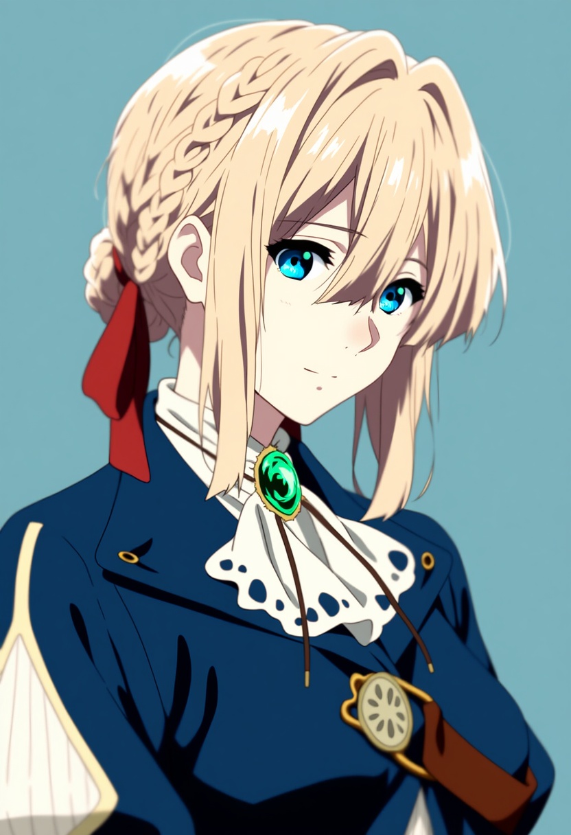 An image depicting violet evergarden