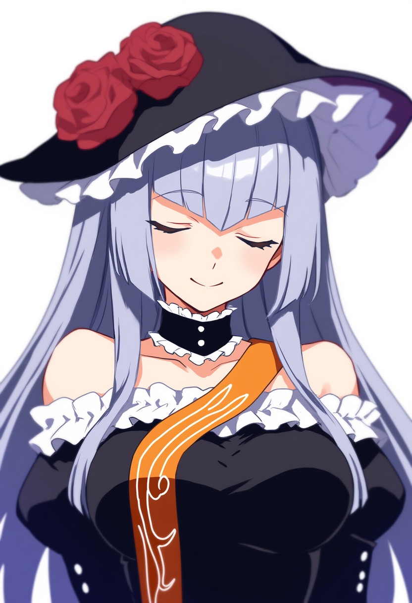 An image depicting virgilia (umineko)