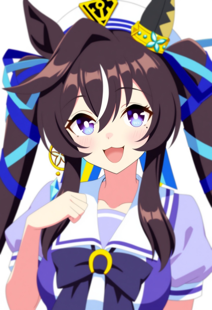An image depicting vivlos (umamusume)