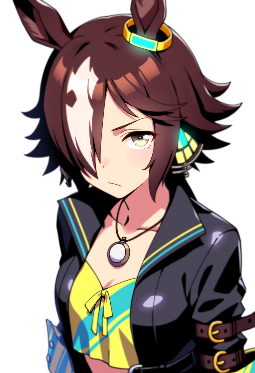 An image depicting vodka (umamusume)
