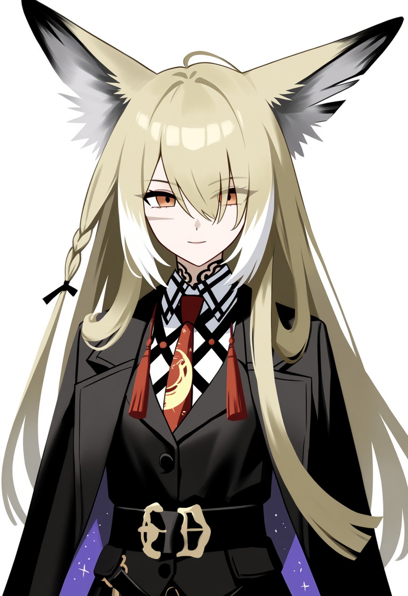 An image depicting vulpisfoglia (arknights)