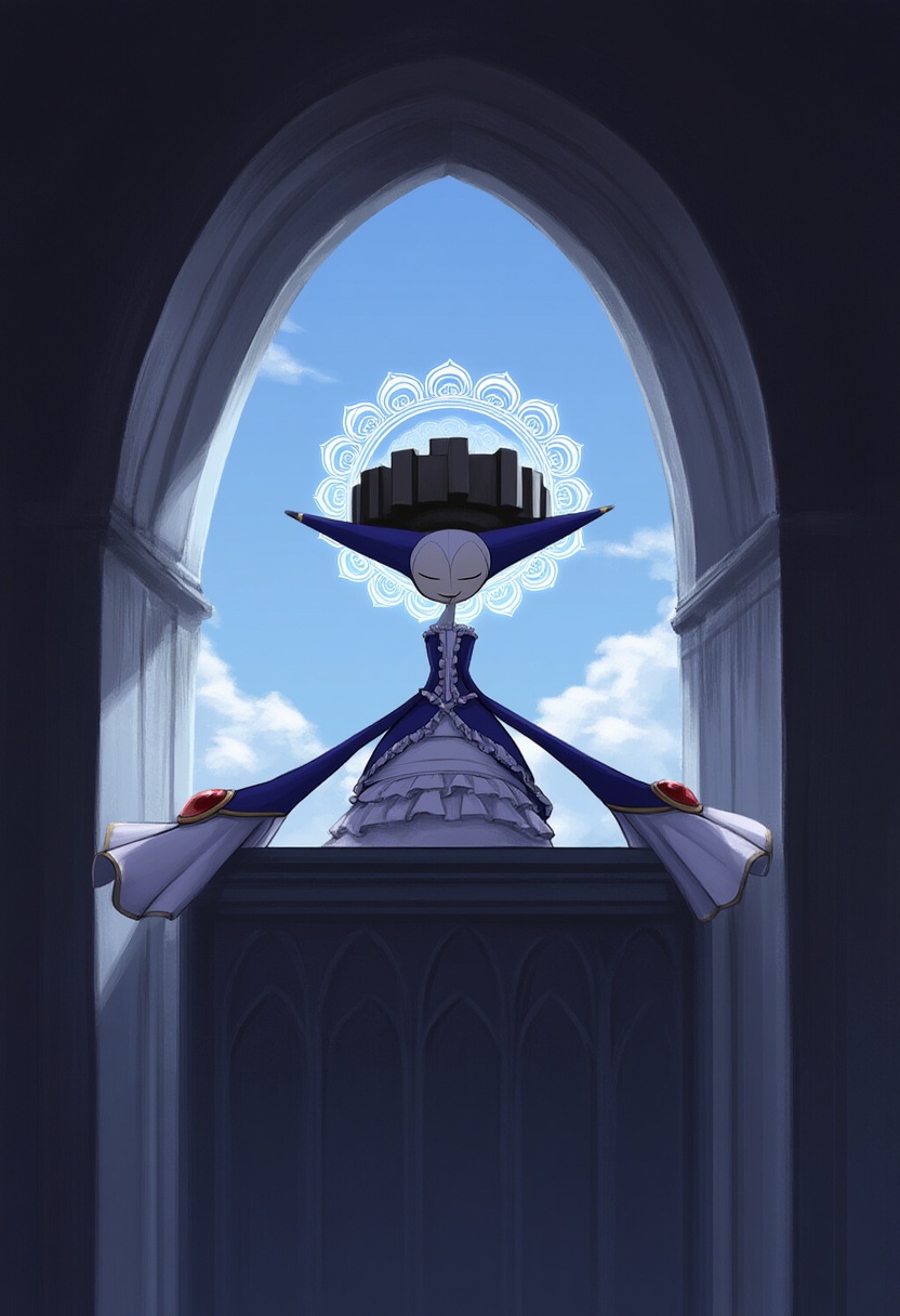 An image depicting walpurgisnacht (madoka magica)