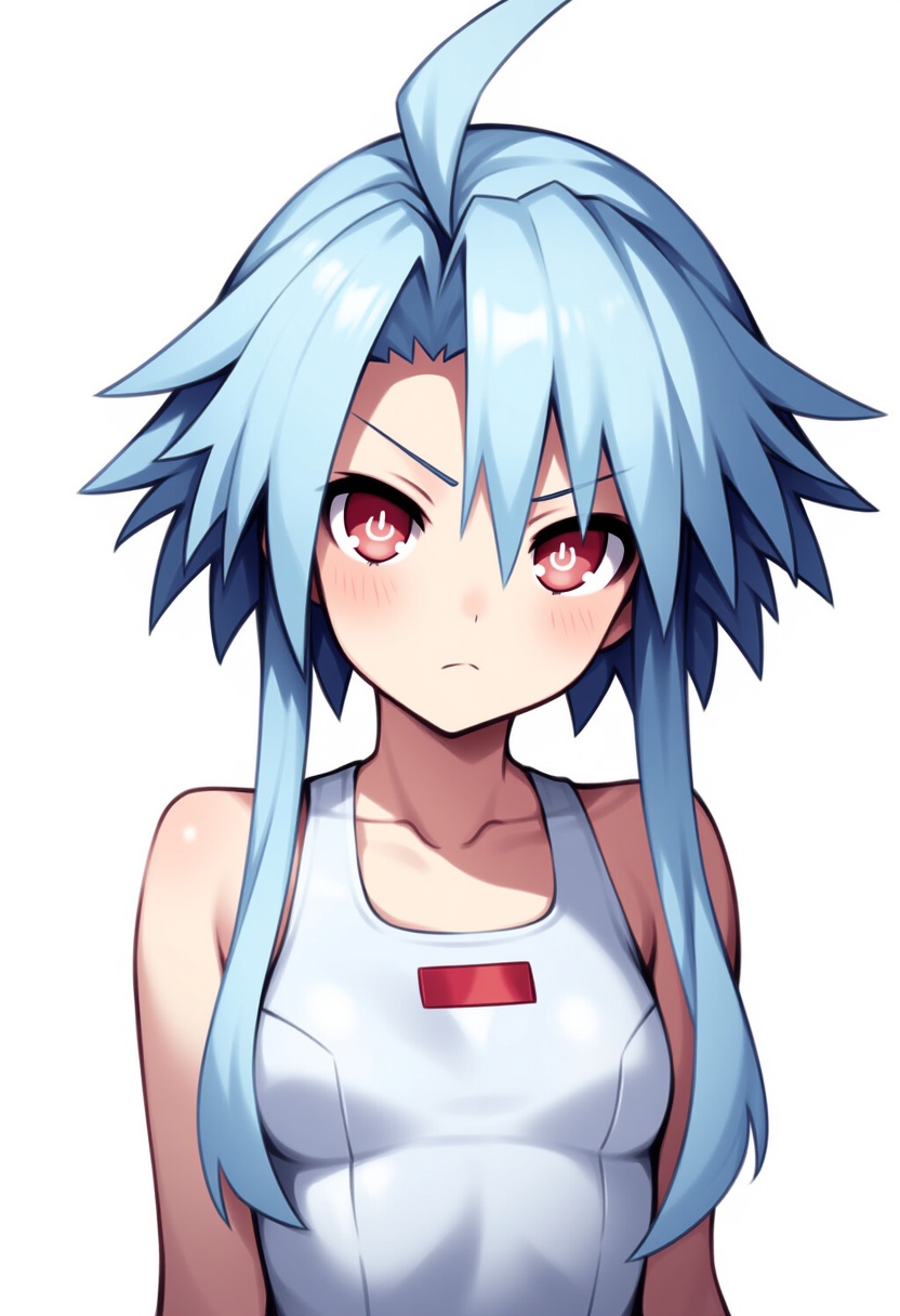 An image depicting white heart (neptunia)