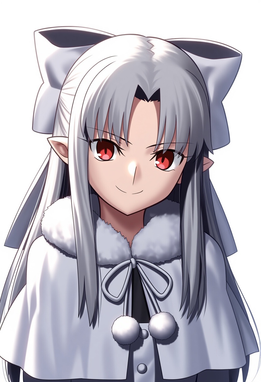 An image depicting white len (tsukihime)