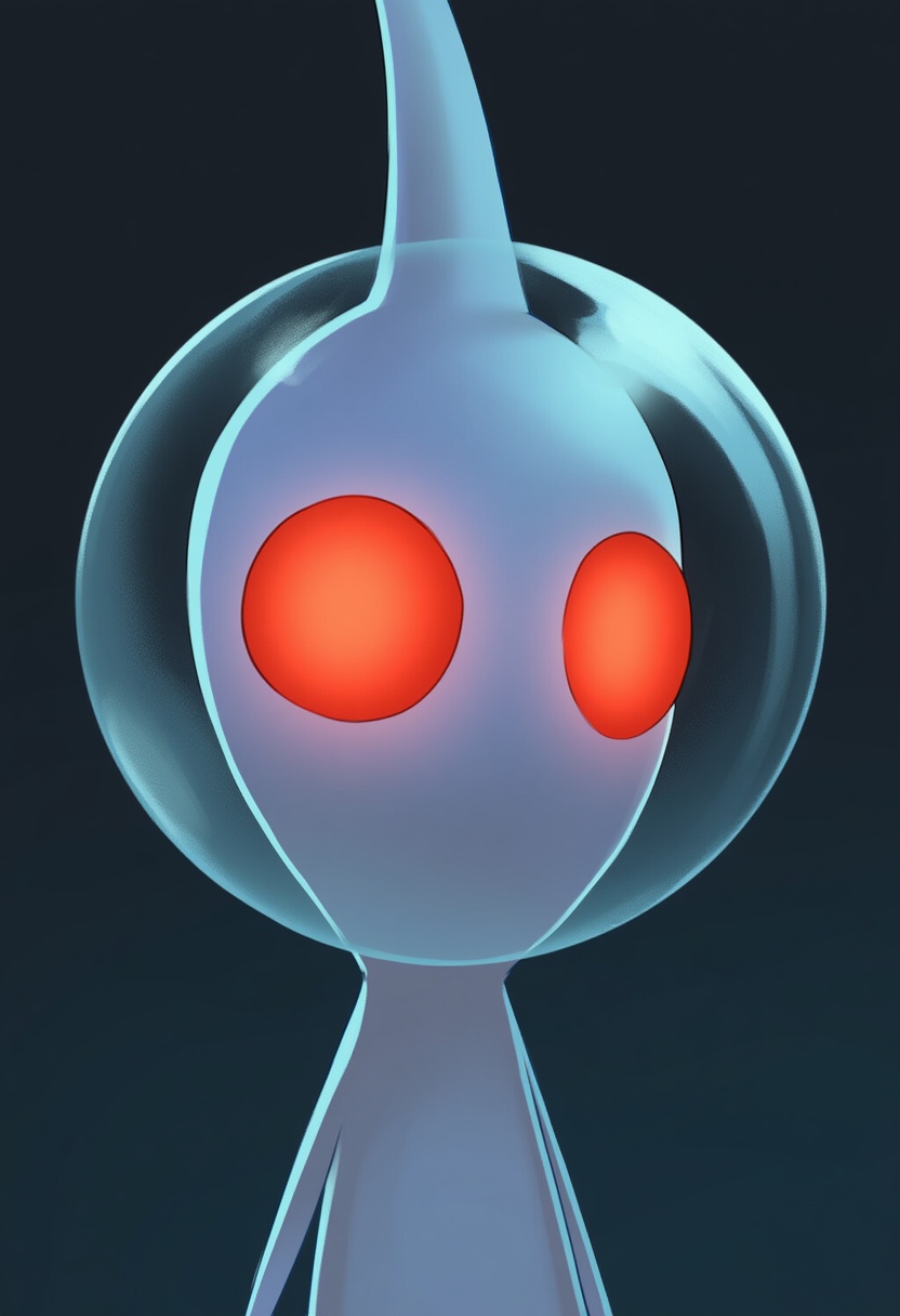 An image depicting white pikmin