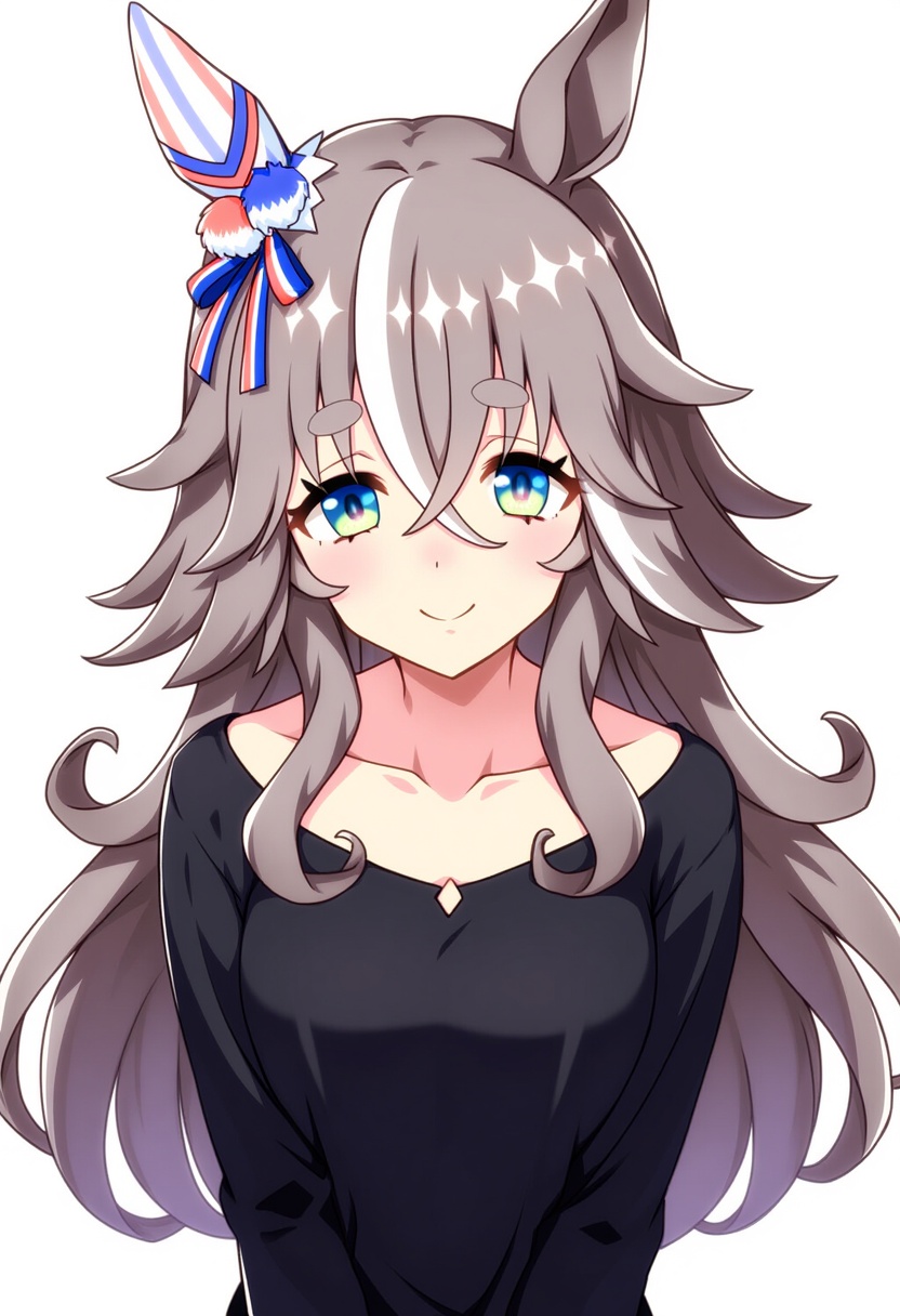 An image depicting wonder acute (umamusume)