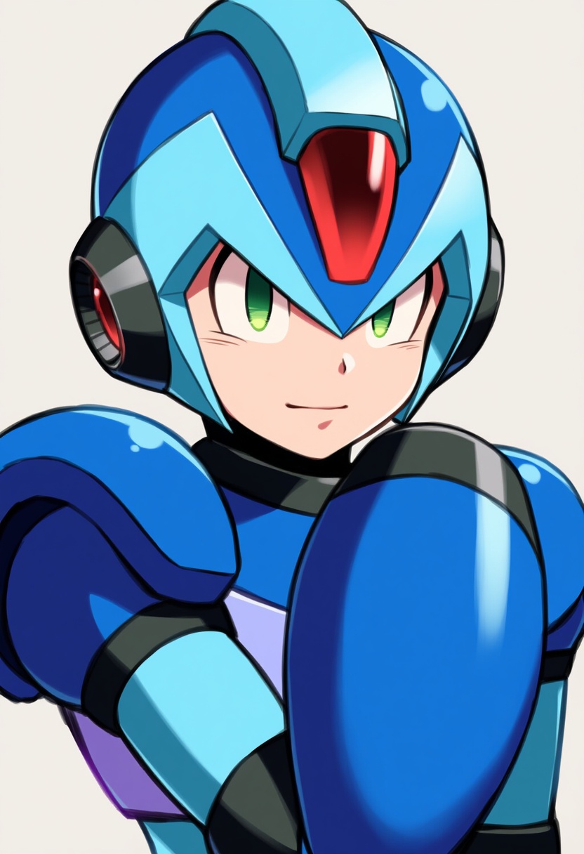 An image depicting x (mega man)