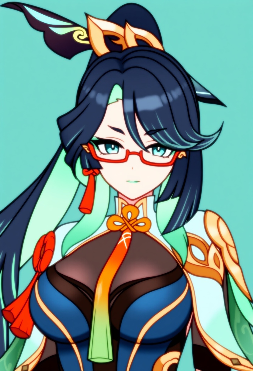 An image depicting xianyun (genshin impact)
