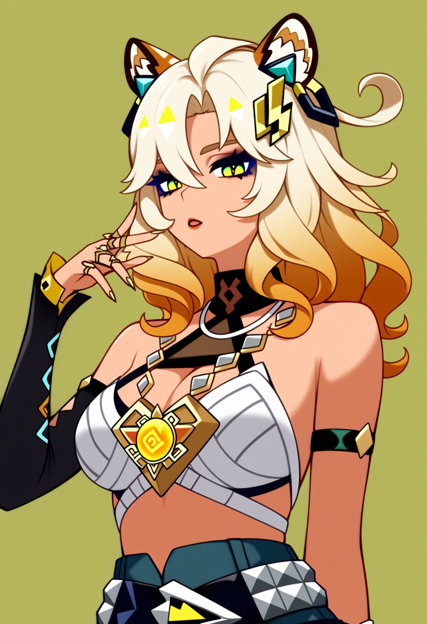 An image depicting xilonen (genshin impact)