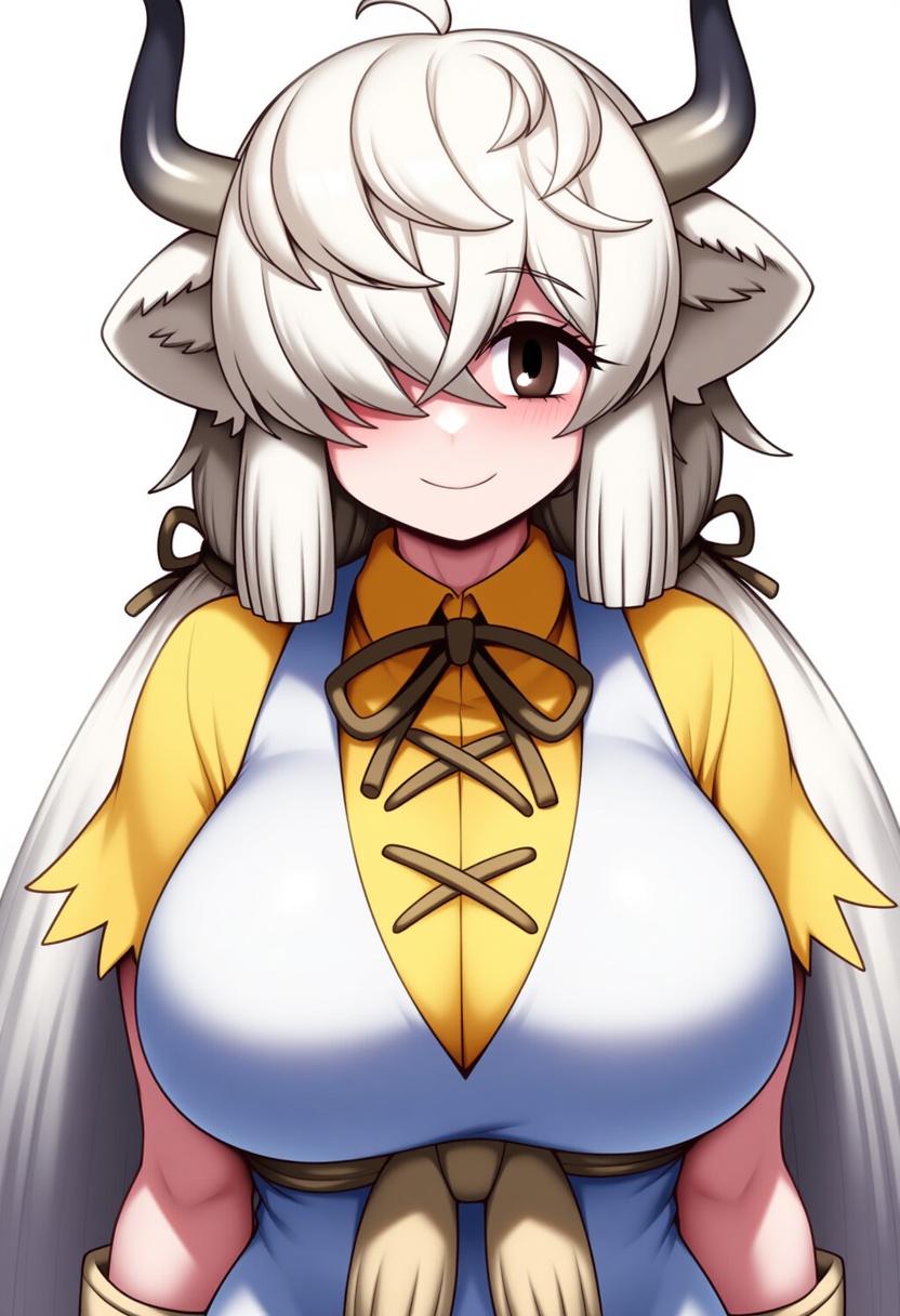 An image depicting yak (kemono friends)